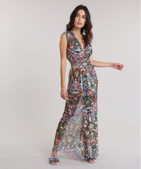 Vestido-Longo-BlueMan-Estampado-de-Borboletas-em-Tule--Branco-8775323-Branco_1