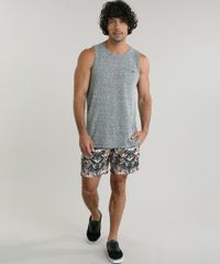 Bermuda-BlueMan-Estampada-de-Borboletas-Preta-8889534-Preto_3