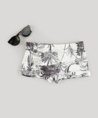 Sunga-Agua-de-Coco-Estampada-Tropical-com-Protecao-UV-Bege-Claro-8958715-Bege_Claro_3
