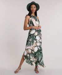 Vestido-Longo-Agua-de-Coco-Estampado-Coqueiros-Bege-8759934-Bege_1