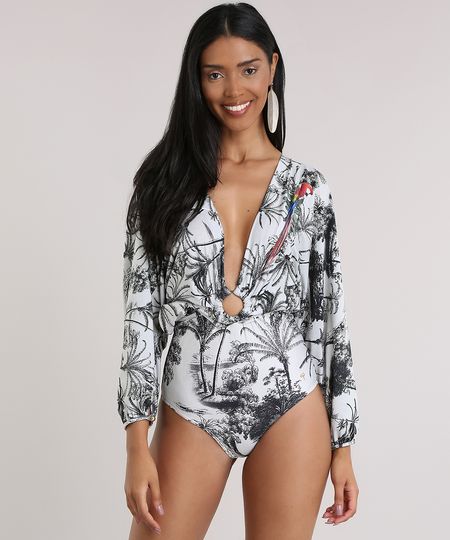 Maio-Body-Agua-de-Coco-Estampado-Tropical-Bege-Claro-8809699-Bege_Claro_1 Maio-Body-Agua-de-Coco-Estampado-Tropical-Bege-Claro-8809699-Bege_Claro_1