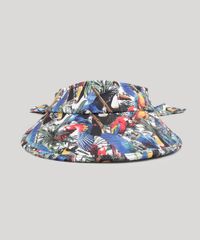 Viseira-de-Praia-Agua-de-Coco-Estampada-Tropical-Bege-Claro-8851646-Bege_Claro_1