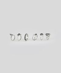 Kit-de-6-Aneis-Prateado-8717367-Prateado_1
