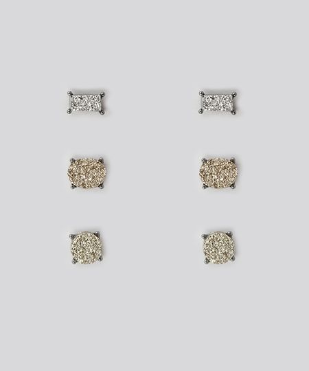 Kit-de-3-Brincos-com-Strass-Multicor-8717318-Multicor_1 Kit-de-3-Brincos-com-Strass-Multicor-8717318-Multicor_1