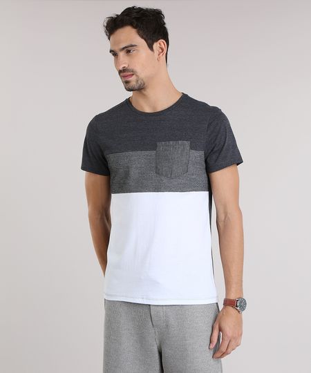 Camiseta-com-Recorte-Cinza-Mescla-Escuro-8792164-Cinza_Mescla_Escuro_1