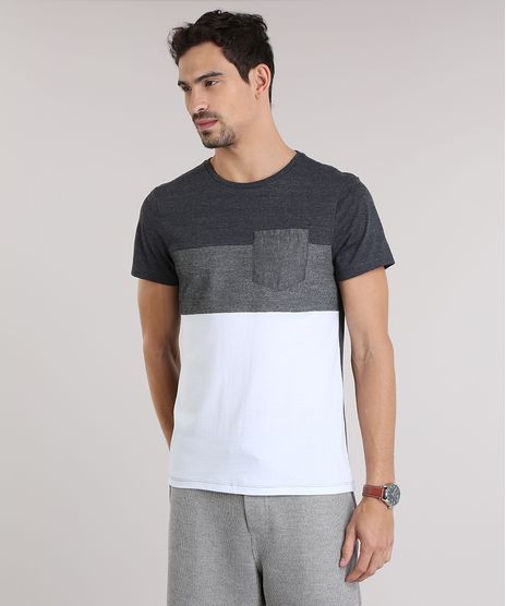 Camiseta-com-Recorte-Cinza-Mescla-Escuro-8792164-Cinza_Mescla_Escuro_1
