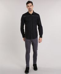 Camisa-Slim-com-Recorte-Preta-8639713-Preto_3