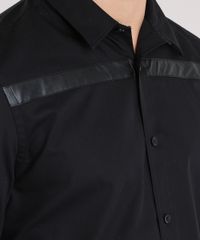 Camisa-Slim-com-Recorte-Preta-8639713-Preto_4