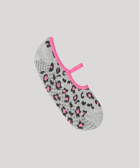 Meia-Sapatilha-Estampada-Animal-Print-Cinza-Mescla-8858344-Cinza_Mescla_1