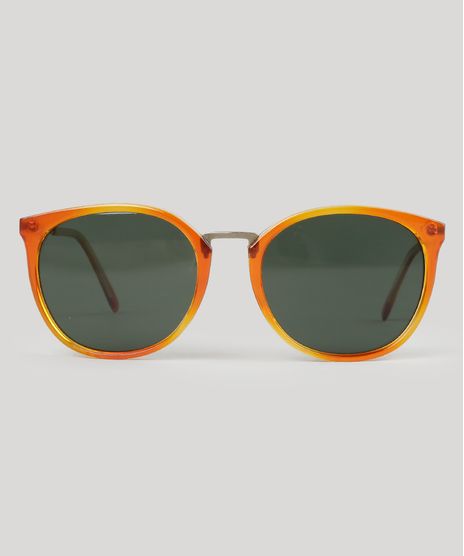 Oculos-de-Sol-Redondo-Unissex-BlueMan-Laranja-8883297-Laranja_1