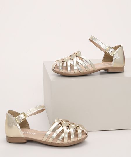 Sandalia-Infantil-com-Tiras-Cruzadas-Dourada-9829855-Dourado_1