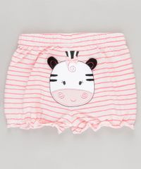 Short-Listrado--Zebrinha--em-Algodao---Sustentavel-Rosa-Claro-8600849-Rosa_Claro_1