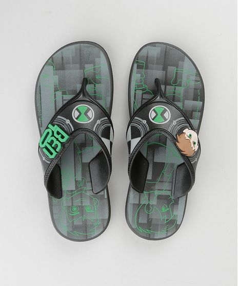 Chinelo-Ben-10-com-Brinquedo-Preto-8921113-Preto_1