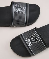 Chinelo-Slide-Masculino-Rider-NBA-Brooklyn-Nets-Chumbo-9970851-Chumbo_3