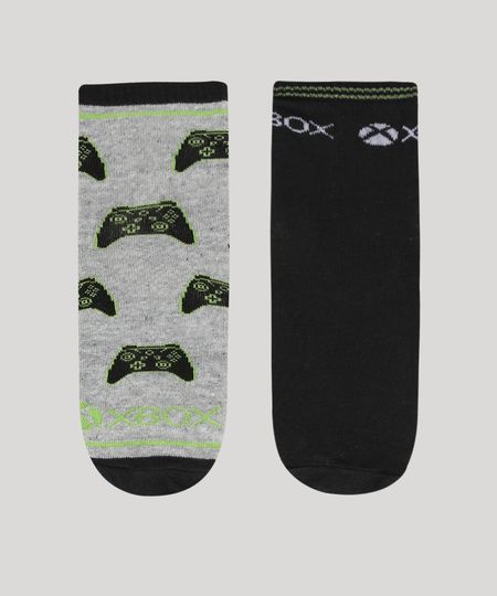 Kit-de-2-Meias-Infantis-Cano-Medio-Xbox-Multicor-9970792-Multicor_1