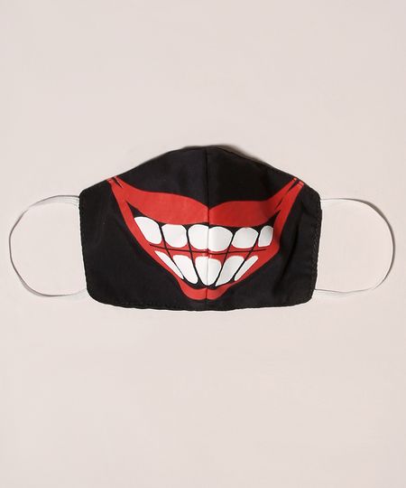 Mascara-de-Tecido-Reutilizavel-Para-Protecao-Individual-Palhaco-Sorriso-Preta-9972086-Preto_1 Mascara-de-Tecido-Reutilizavel-Para-Protecao-Individual-Palhaco-Sorriso-Preta-9972086-Preto_1