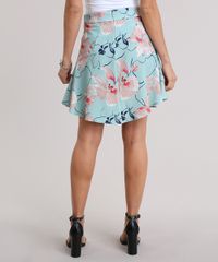 Saia-Evase-Estampada-Floral-Verde-Claro-8829694-Verde_Claro_2