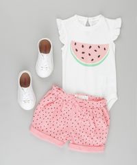 Conjunto-de-Body-Branco---Short-em-Moletom-Estampado-em-Algodao---Sustentavel-Rosa-8705417-Rosa_3