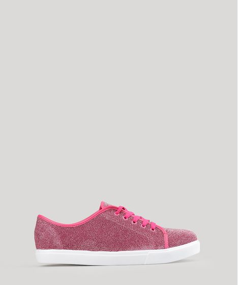 tenis molekinha brilho