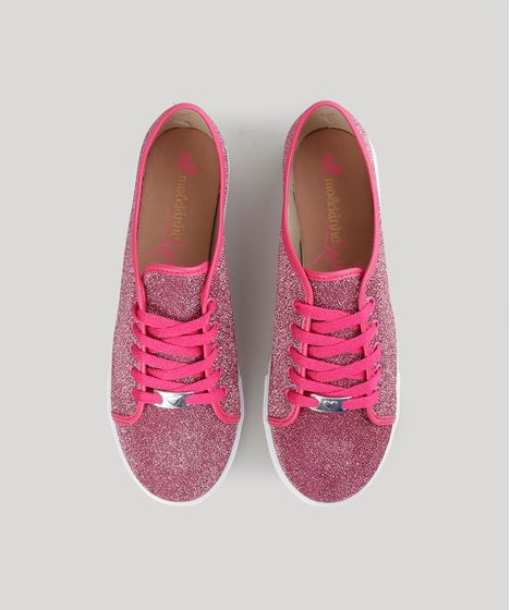 tenis molekinha brilho