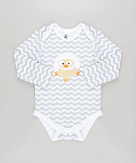 Body-Estampado--Patinho--em-Algodao---Sustentavel-Branco-8612420-Branco_1