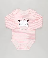 Body-Listrado--Zebrinha--em-Algodao---Sustentavel-Rosa-Claro-8612328-Rosa_Claro_1