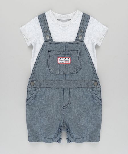 Conjunto-de-Macacao-Jeans---Body-em-Algodao---Sustentavel-Cinza-Mescla-8701977-Cinza_Mescla_1