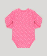 Body de Natal para Bebê Rena Pink