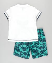 Conjunto-de-Camiseta-Off-White---Bermuda-Verde-Estampada---Bone-em-Algodao---Sustentavel-Verde-8702051-Verde_4