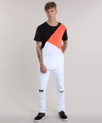 Camiseta-Longa-com-Recorte-Preta-8712612-Preto_3