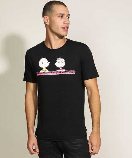 Camiseta-Masculina-Charlie-Brown-e-Linus-Snoopy-Manga-Curta-Gola-Careca-Preta-9970524-Preto_1 Camiseta-Masculina-Charlie-Brown-e-Linus-Snoopy-Manga-Curta-Gola-Careca-Preta-9970524-Preto_1