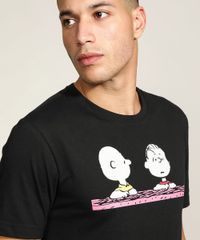 Camiseta-Masculina-Charlie-Brown-e-Linus-Snoopy-Manga-Curta-Gola-Careca-Preta-9970524-Preto_2