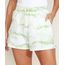 Short-de-Moletom-Feminino-Estampado-Tie-Dye-Cintura-Alta-com-Bolsos-Verde-9974228-Verde_1