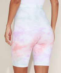 Bermuda-Feminina-Ciclista-Cintura-Super-Alta-Estampada-Tie-Dye-Multicor-9960291-Multicor_2