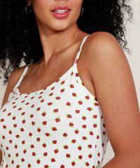 Regata-Feminina-Basica-Estampada-de-Morangos-com-Alca-Fina-Branca-3-9230322-Branco_3_4