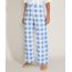 Calca-Feminina-Pantalona-Cintura-Alta-Estampada-Xadrez-Azul-Claro-9960091-Azul_Claro_1
