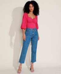 Blusa-Feminina-com-Franzido-Manga-Bufante-Decote-Princesa-Pink-9972549-Pink_3