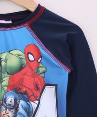 Camiseta-de-Praia-Infantil-Os-Vingadores-Raglan-Manga-Longa-com-Protecao-UV50--Azul-Marinho-9959958-Azul_Marinho_4