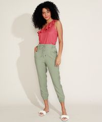 Calca-Feminina-Jogger-com-Cordao-e-Bolsos-Verde-1-9816296-Verde_1_3