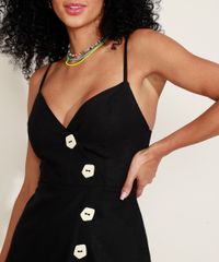 Macaquinho-Feminino-Assimetrico-com-Botoes-Alca-Fina-Decote-Princesa-Preto-9960156-Preto_4