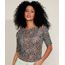 Blusa-de-Tule-Feminina-Estampada-Floral-Manga-Curta-Decote-Redondo-Preta-9960849-Preto_1
