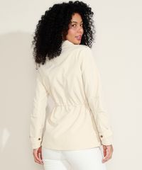 Parka-Feminina-com-Bolsos-e-Elastico-Bege-Claro-9814436-Bege_Claro_2