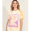 Blusa-Feminina-Signo-Touro-Estampada-Tie-Dye-Manga-Curta-Decote-Redondo-Mostarda-9964694-Mostarda_1
