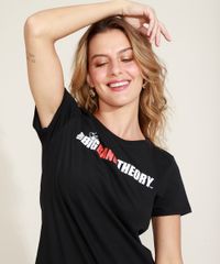 Blusa-Feminina-The-Big-Bang-Theory-Manga-Curta-Decote-Redondo-Preta-9973821-Preto_5
