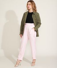 Calca-Feminina-Clochard-Cintura-Super-Alta-com-Faixa-para-Amarrar-e-Bolsos-Rosa-Claro-9967924-Rosa_Claro_3 Calca-Feminina-Clochard-Cintura-Super-Alta-com-Faixa-para-Amarrar-e-Bolsos-Rosa-Claro-9967924-Rosa_Claro_3