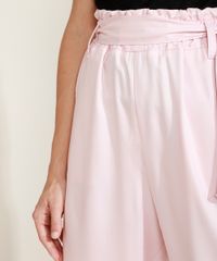 Calca-Feminina-Clochard-Cintura-Super-Alta-com-Faixa-para-Amarrar-e-Bolsos-Rosa-Claro-9967924-Rosa_Claro_4 Calca-Feminina-Clochard-Cintura-Super-Alta-com-Faixa-para-Amarrar-e-Bolsos-Rosa-Claro-9967924-Rosa_Claro_4