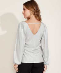 Blusa-Feminina-Canelada-com-Lurex-Manga-Bufante-Decote-V-Prateada-9954464-Prateada_2