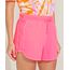 Short-de-Moletom-Feminino-Basico-Running-Cintura-Alta-com-Recorte-Rosa-9974044-Rosa_1