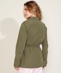 Parka-Feminina-com-Bolsos-e-Elastico-Verde-Militar-9814436-Verde_Militar_2