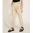 Calca-de-Sarja-Feminina-Clochard-Cargo-Cintura-Super-Alta-com-Faixa-para-Amarrar-Bege-Claro-9968057-Bege_Claro_1